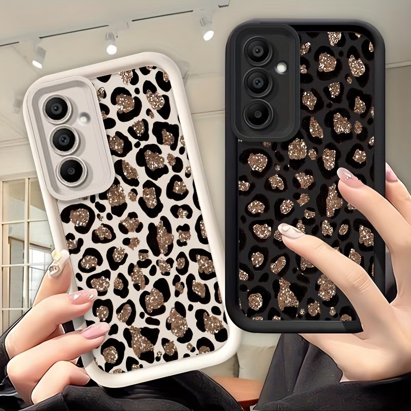 Samsung Galaxy A55 - Funda de silicona con estampado de