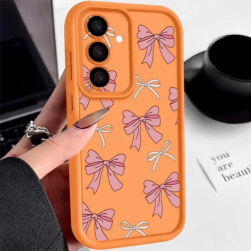Funda de silicona con diseño d - Samsung Galaxy A55 reseña y precio